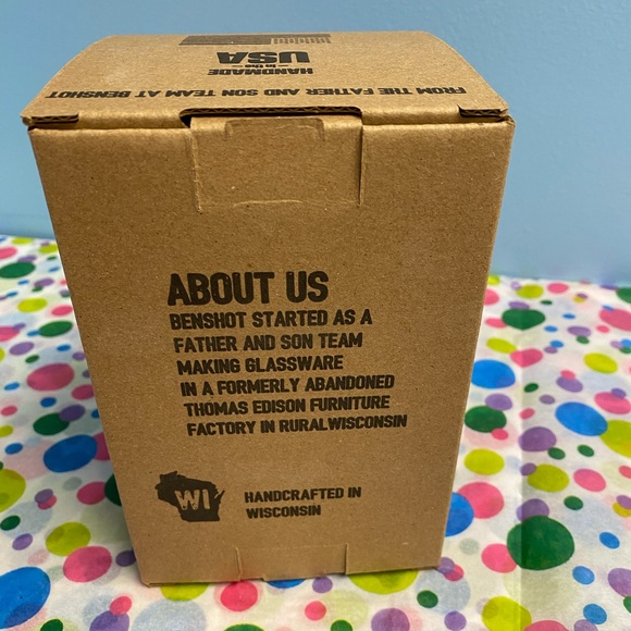 New! Benshot Slapshot Ice Hockey Beer Pint Glass NIB! 🏒 - Picture 10 of 12